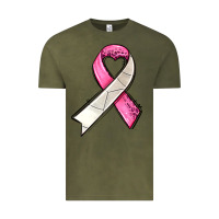 Breast Cancer Sport Ribbons Vintage Tee | Teevron