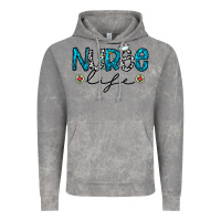 Cloud Rock Nurse life Vintage Hoodie - CowhideDigitalArt