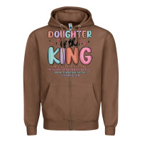 Chestnut doughter of the king malia Zipper Hoodie - MaliasSmallBusiness