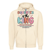 Sandshell doughter of the king malia Zipper Hoodie - MaliasSmallBusiness