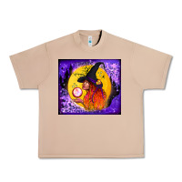 Burro witch with crystal ball tumbler Urban Heavy Tee - BundleAndBundleShop