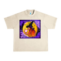 Sandshell witch with crystal ball tumbler Urban Heavy Tee - BundleAndBundleShop