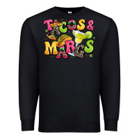 Black tacos and margaritas Premium Sweatshirt - LillyAllenDesigns