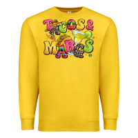Lemon tacos and margaritas Premium Sweatshirt - LillyAllenDesigns