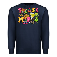 Navy tacos and margaritas Premium Sweatshirt - LillyAllenDesigns