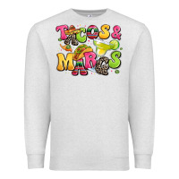 Oatmeal Heather tacos and margaritas Premium Sweatshirt - LillyAllenDesigns