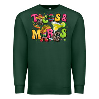 Sports Green tacos and margaritas Premium Sweatshirt - LillyAllenDesigns
