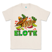 Natural Elote corn sombrero lime and  cactus Classic Tee - AdoDesignShop
