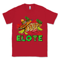 Red Elote corn sombrero lime and  cactus Classic Tee - AdoDesignShop