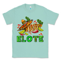 Seafoam Elote corn sombrero lime and  cactus Classic Tee - AdoDesignShop