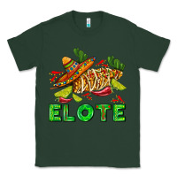 Sports Green Elote corn sombrero lime and  cactus Classic Tee - AdoDesignShop