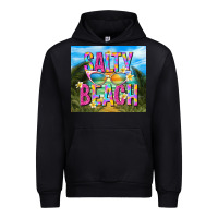 Black salty beach Urban Hoodie - TumblerDesignByShophia