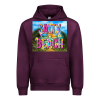 Mauve Wine salty beach Urban Hoodie - TumblerDesignByShophia
