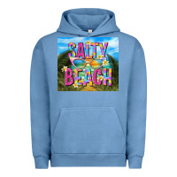 Pigment Pebble Blue salty beach Urban Hoodie - TumblerDesignByShophia