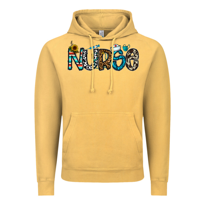 Nurse Vintage Hoodie by CowhideDigitalArt | Teevron