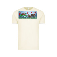 Vintage Arctic merry christmas with santa sleigh Vintage Tee - BundleAndBundleShop