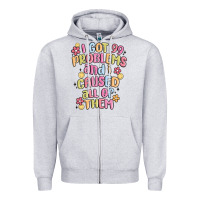 Heather Grey i got 99 problems and i caused all of them Zipper Hoodie - MaliasSmallBusiness