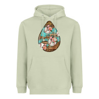 Matcha american football and western roses teardrop Heavyweight Hoodie - BundleAndBundleShop