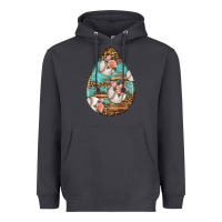 Smoke american football and western roses teardrop Heavyweight Hoodie - BundleAndBundleShop