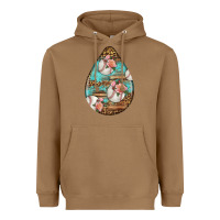 Toasted Coconut american football and western roses teardrop Heavyweight Hoodie - BundleAndBundleShop
