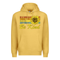 Antique Gold In A World Where You Can Be Anything Be Kind Premium Hoodie - Bettercallsaul