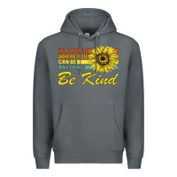 Rock In A World Where You Can Be Anything Be Kind Premium Hoodie - Bettercallsaul