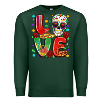 Sports Green cinco de mayo love Premium Sweatshirt - LillyAllenDesigns