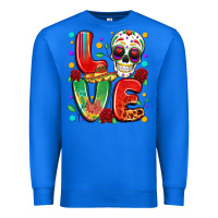 True Royal cinco de mayo love Premium Sweatshirt - LillyAllenDesigns