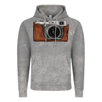 Cloud Rock vintage camera Vintage Hoodie - FaDigitalArtStudio