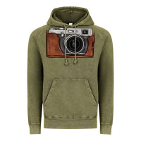 Vintage Olive vintage camera Vintage Hoodie - FaDigitalArtStudio