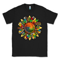 Black autism awareness cowhide leopard sunflower Classic Tee - Artiststas