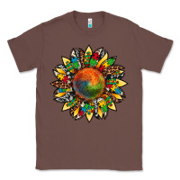 Chestnut autism awareness cowhide leopard sunflower Classic Tee - Artiststas