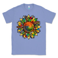 Colony Blue autism awareness cowhide leopard sunflower Classic Tee - Artiststas