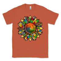 Copper autism awareness cowhide leopard sunflower Classic Tee - Artiststas