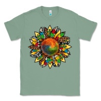 Autism Awareness Cowhide Leopard Sunflower Classic Tee | Teevron