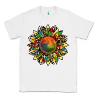White autism awareness cowhide leopard sunflower Classic Tee - Artiststas