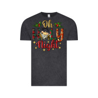 Vintage Black oh holy night Vintage Tee - BundleAndBundleShop
