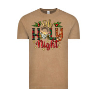Vintage Coffee oh holy night Vintage Tee - BundleAndBundleShop