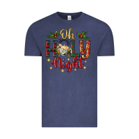 Vintage Denim oh holy night Vintage Tee - BundleAndBundleShop