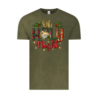 Vintage Olive oh holy night Vintage Tee - BundleAndBundleShop
