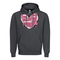 Smoke my valentine has paws Zipper Hoodie - MaliasSmallBusiness