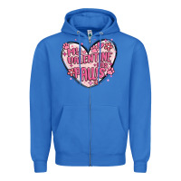 True Royal my valentine has paws Zipper Hoodie - MaliasSmallBusiness