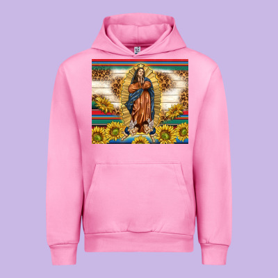Our Lady Of Guadalupe Urban Hoodie Designed By Tumblerdesignbyshophia