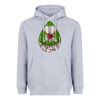 Heather Grey baseball and western roses teardrop  2 Heavyweight Hoodie - BundleAndBundleShop