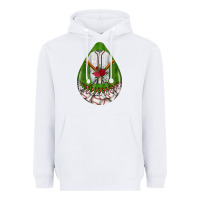 White baseball and western roses teardrop  2 Heavyweight Hoodie - BundleAndBundleShop