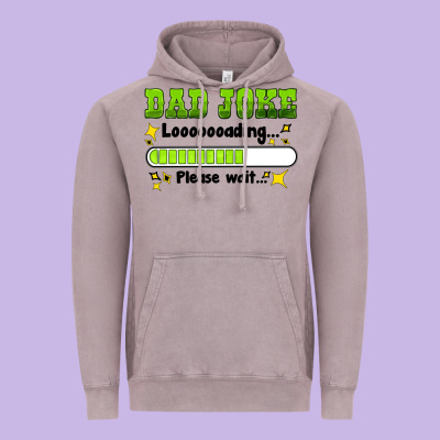 Dad Joke Loading Please Wait Vintage Hoodie Designed By Hra Design Shop