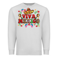 Dove Grey viva mexico Premium Sweatshirt - LillyAllenDesigns