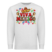 Oatmeal Heather viva mexico Premium Sweatshirt - LillyAllenDesigns