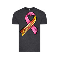Vintage Black breast cancer sport ribbons Vintage Tee - AdoDesignShop