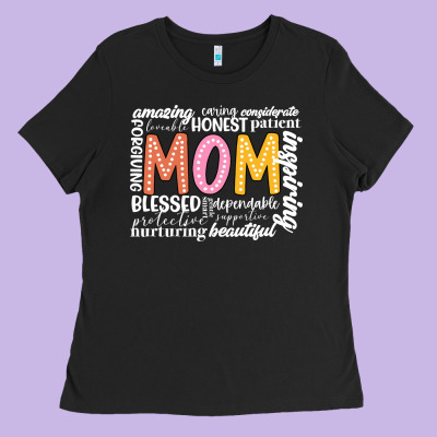 Mom Ladies Tee Designed By Jahusdesignshop